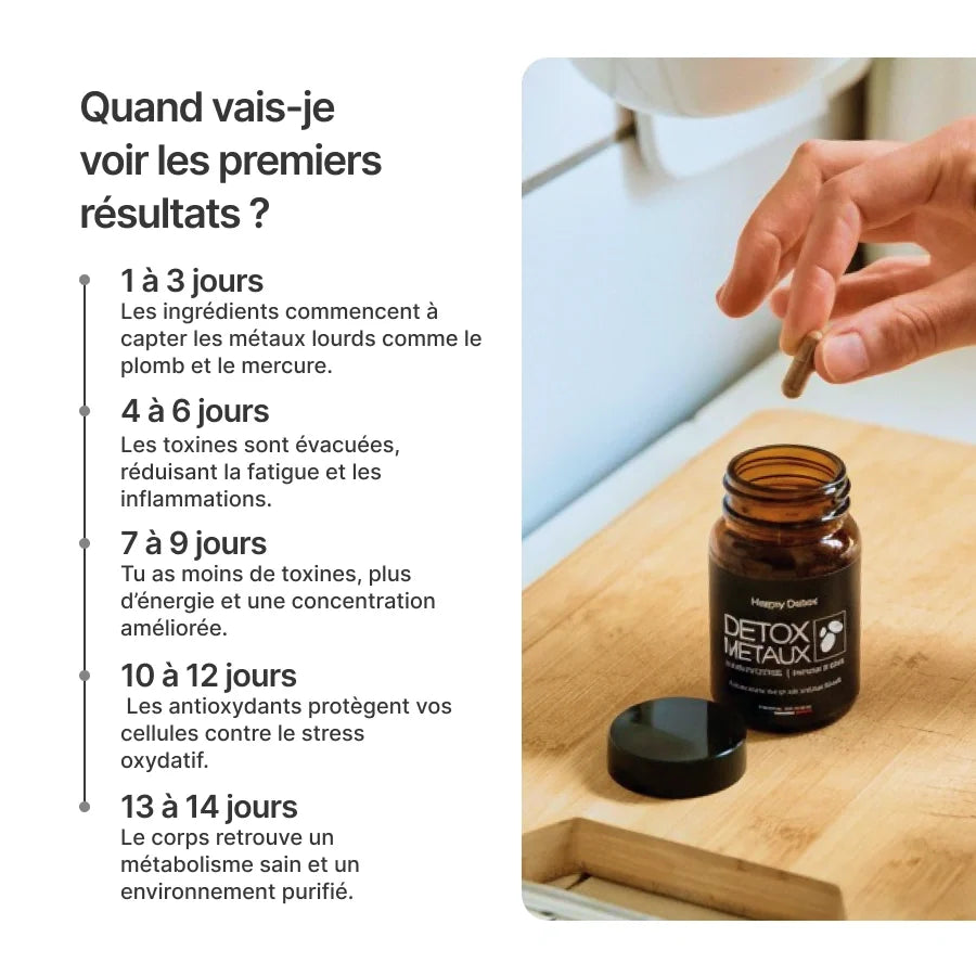 Detox Métaux Lourds 14 Jours - Happy Detox